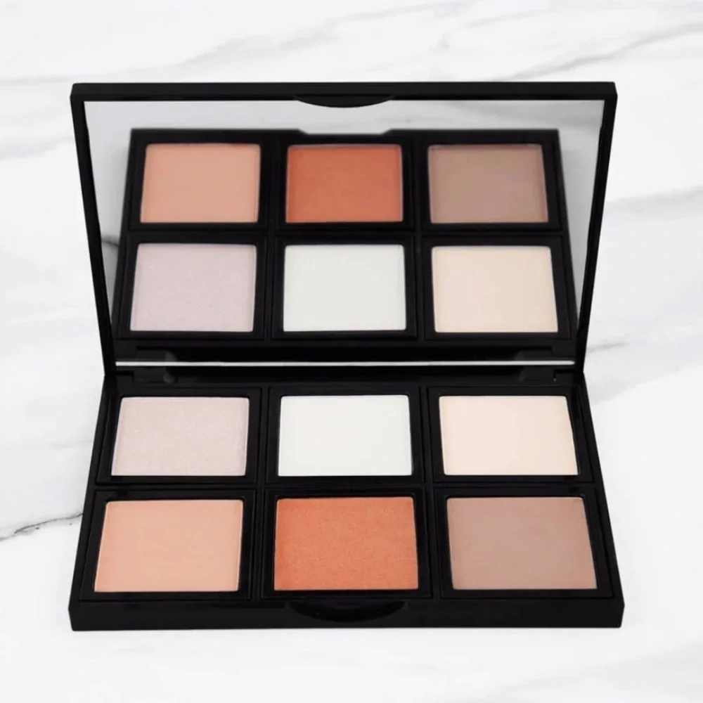 RUDE Audacious 6-Shade Contour Palette NIB